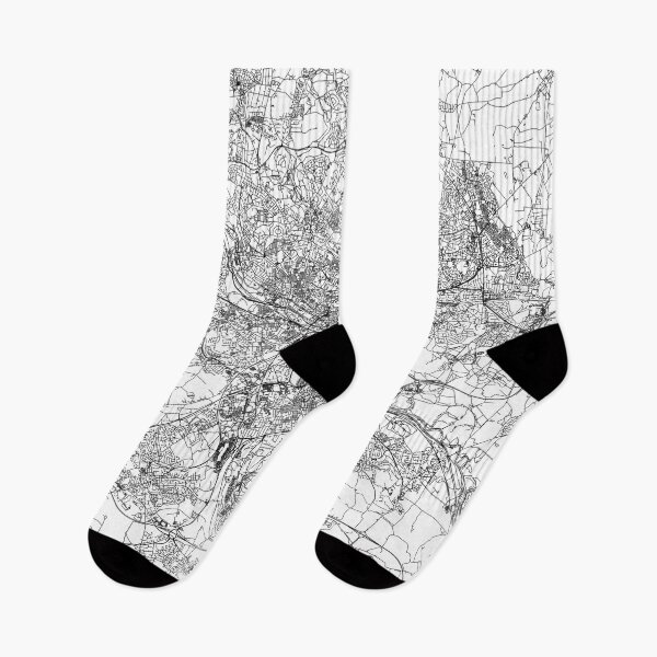Item preview, Leeds White Map designed and sold by multiplicitymap.