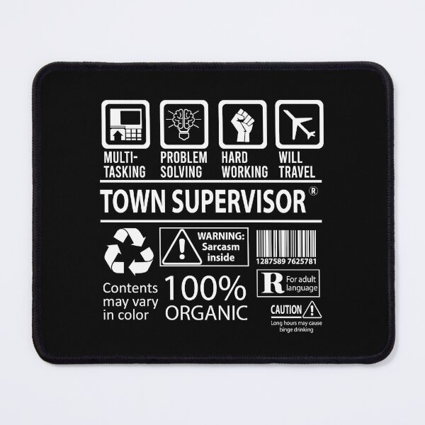 Item preview, Town Supervisor T Shirt - MultiTasking Certified Job Gift Item Tee designed and sold by sabinacsnm.