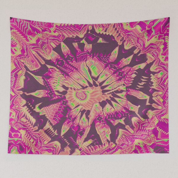 Item preview, Glitched Mandala designed and sold by ArtsyPrincess.