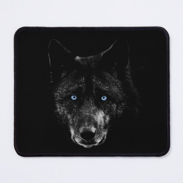 Item preview, Black Wolf with Blue Eyes designed and sold by OutofFocusShop.
