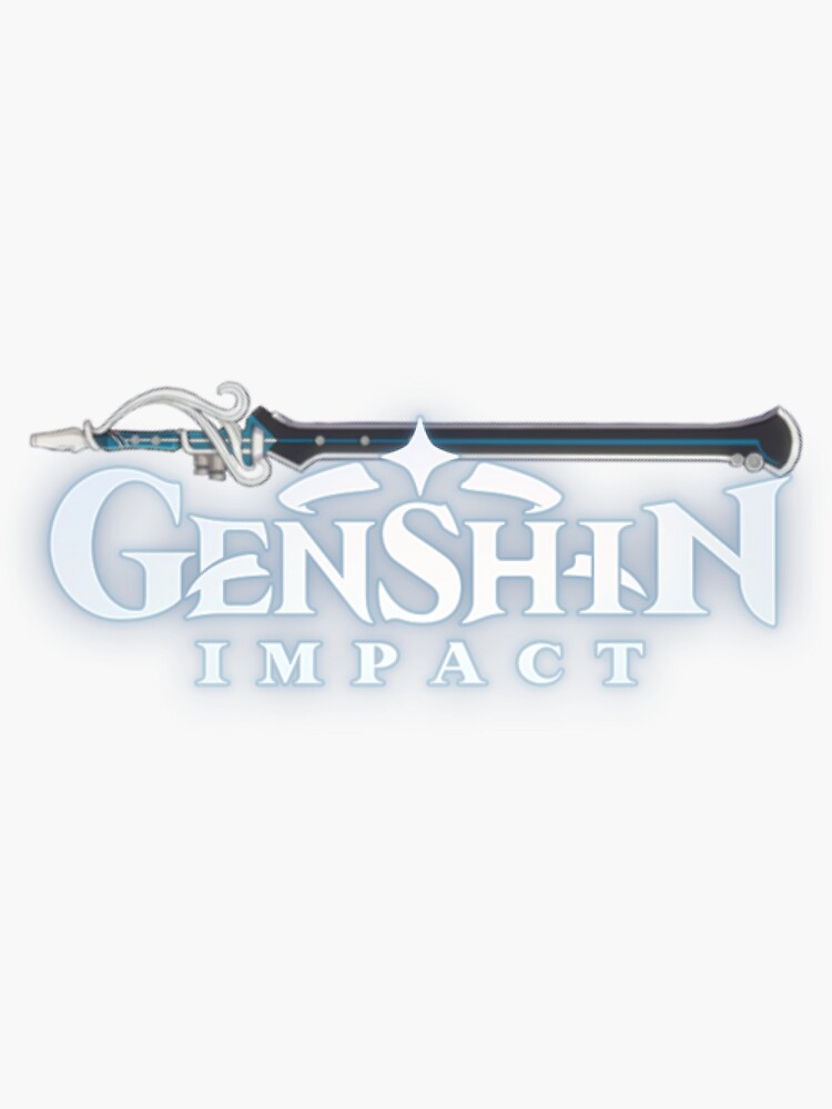 "Genshin Impact The Flute" Sticker by Animallie Redbubble