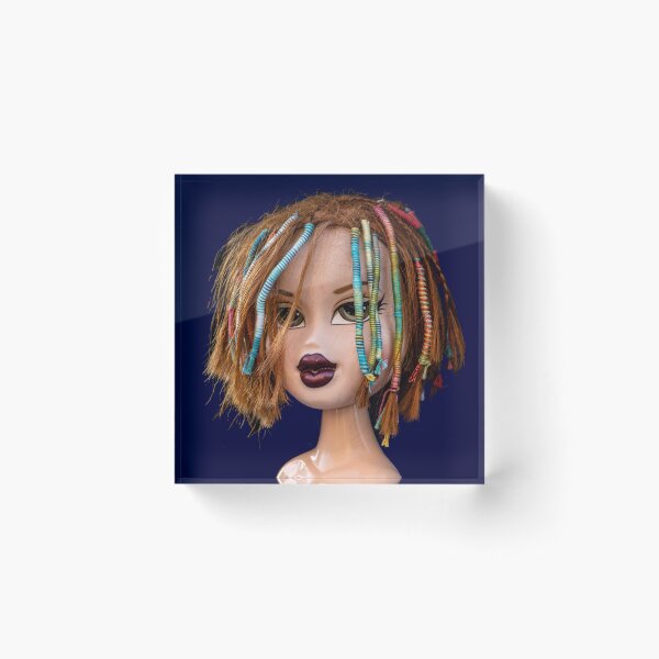 Item preview, Girl with unique hairstyle designed and sold by cool-animal12.