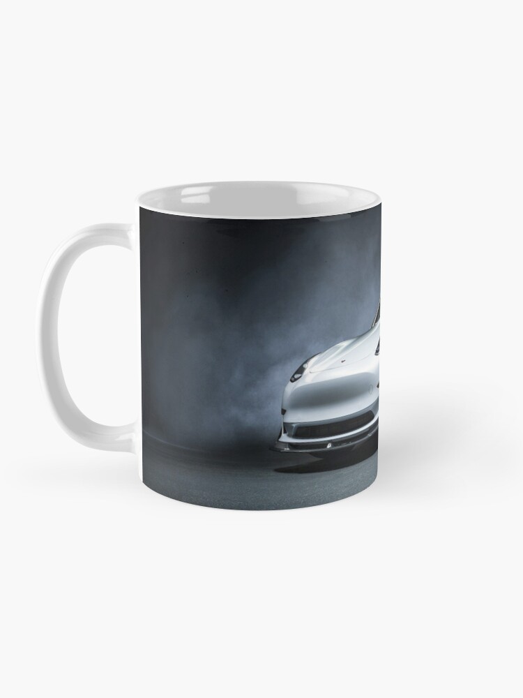 Tesla Model 3 White High Resolution Coffee Mug for Sale by Melon Musk