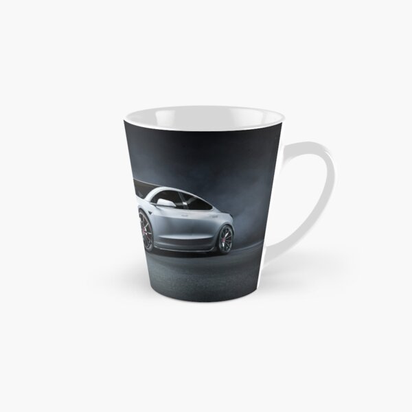 Tesla Model 3 Prototype Draw Coffee Mug