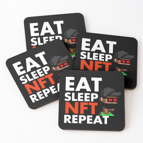 Item preview,  Eat Sleep Collect NFT Crypto Monkey #45 designed and sold by patricklevar.