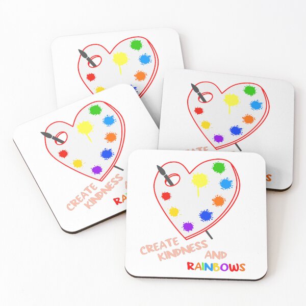 Item preview, Create Kindness and Rainbows designed and sold by GL Digital Artwork .