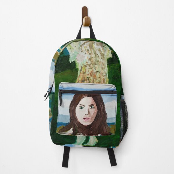 Item preview, Girl at Mt Nelson Lookout 2 designed and sold by JDLPaintings.