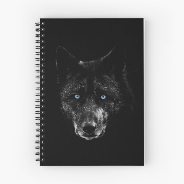Item preview, Black Wolf with Blue Eyes designed and sold by OutofFocusShop.