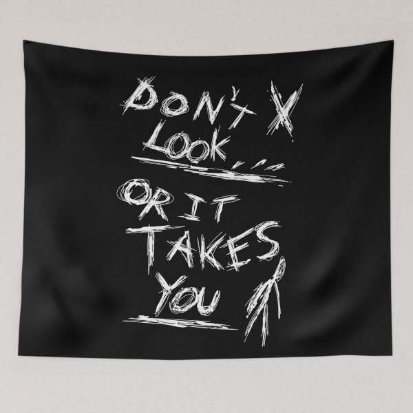 Item preview, Slenderman Pages - Don't Look (White Version) designed and sold by thecryptkeeper.