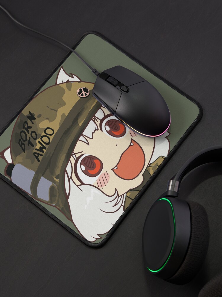  HOF Trading Awoo Anime Girl Big Smile Kekistan Army Military  Born to Awoo with Peace Symbol #Trumpanime Hd Online Store Vinyl Sticker  Waterproof Decal Laptop Wall Window Bumper Sticker 5 