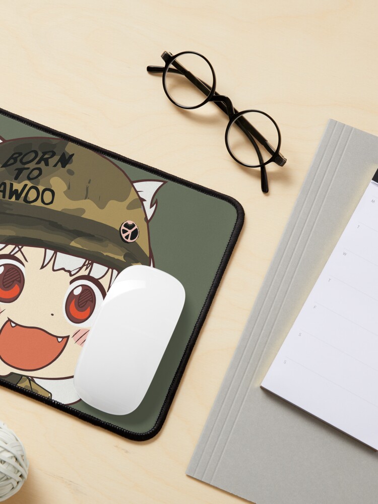  HOF Trading Awoo Anime Girl Big Smile Kekistan Army Military  Born to Awoo with Peace Symbol #Trumpanime Hd Online Store Vinyl Sticker  Waterproof Decal Laptop Wall Window Bumper Sticker 5 