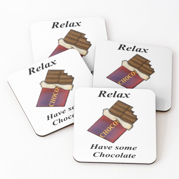 Aperçu de l'œuvre Détendez-vous avec du chocolat créée et vendue par KendraArt.