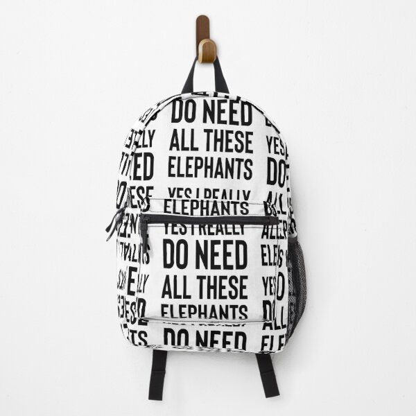 Item preview, Yes I Really Do Need All These Elephants designed and sold by Style2Vie.