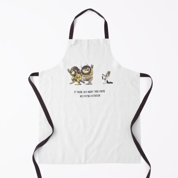 Item preview, Where the wild things are /booklover / kids book librarian / teacher gift/ If you're not angry you're not paying attention / protest tee / Maurice Sendak designed and sold by LaundrySalt.