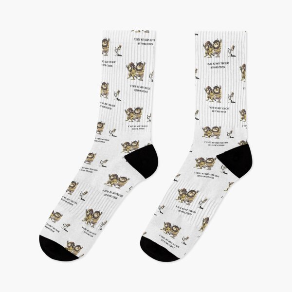 Item preview, Where the wild things are /booklover / kids book librarian / teacher gift/  If you're not angry you're not paying attention / protest tee / Maurice Sendak  designed and sold by LaundrySalt.