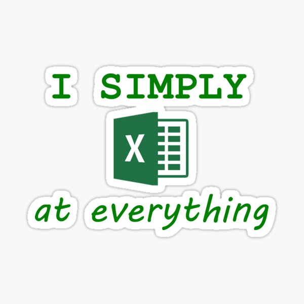 Item preview, I simply excel designed and sold by holymolypoly.