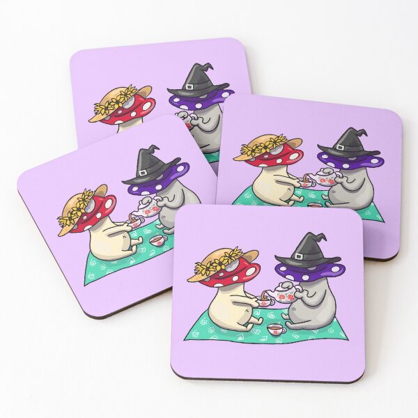 Item preview, Mushroom Tea Party designed and sold by MeddyChollia.