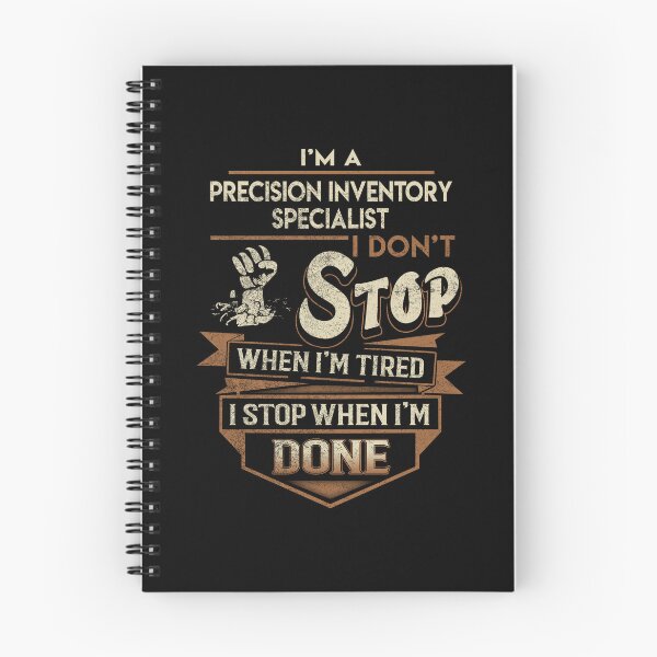 Item preview, Precision Inventory Specialist T Shirt - I Stop When Done Job Gift Item Tee designed and sold by paneczkopat.
