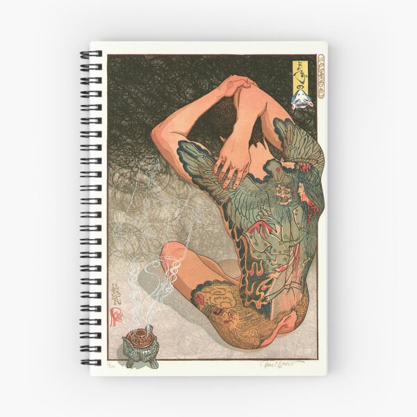 Item preview, Paul Binnie - Ghost Edo Sumi Japanese Painting designed and sold by schwarzkerpf.