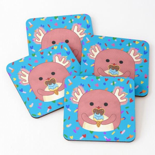 Item preview, Valentine Sprinkle Axolotl  designed and sold by SandraDeandaART.