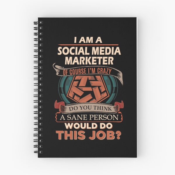 Item preview, Social Media Marketer T Shirt - Sane Person Job Gift Item Tee designed and sold by vonnie38uo.
