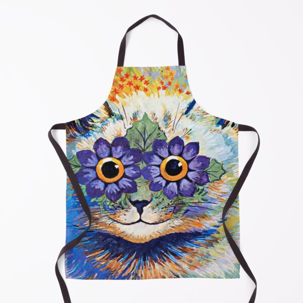 Item preview, Cat With Blue Petals” by Louis Wain | Louis Wain, Early 1900, Victorian cat art,  designed and sold by TeeARTHY.