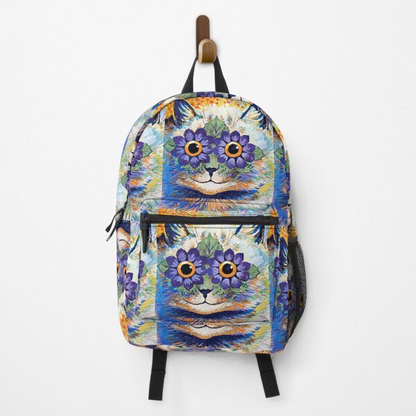 Item preview, Cat With Blue Petals” by Louis Wain | Louis Wain, Early 1900, Victorian cat art,  designed and sold by TeeARTHY.