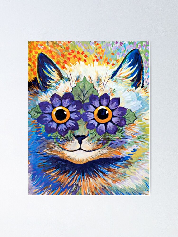 Cats in The Dormitory by Louis Wain - Art Print