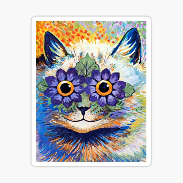  FitNxt Louis Wain Poster Cats' Christmas Gifts Canvas