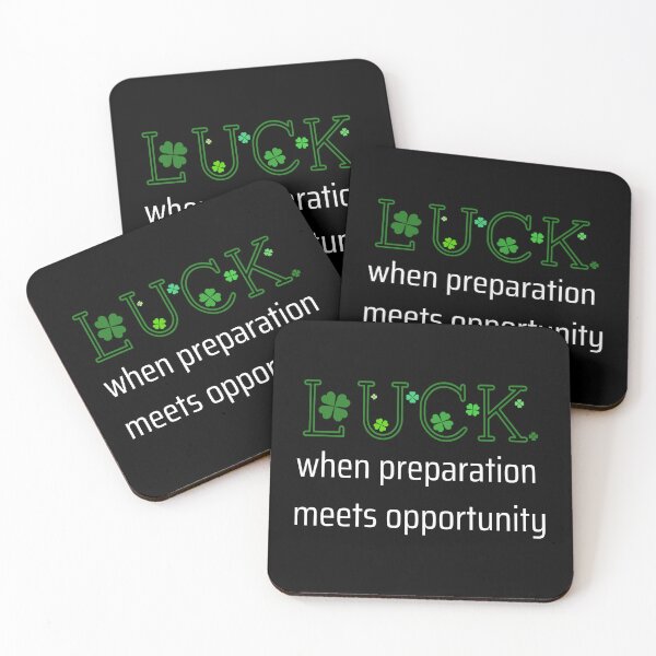 Item preview, St Paddys Day Luck - when preparation meets opportunity  designed and sold by DigitalArtTrend.
