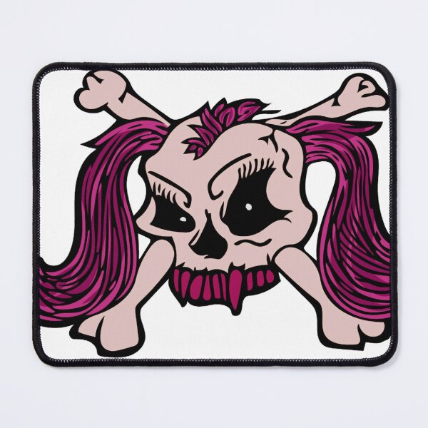 Item preview, Girl Punk Skull designed and sold by Crochetamommy.