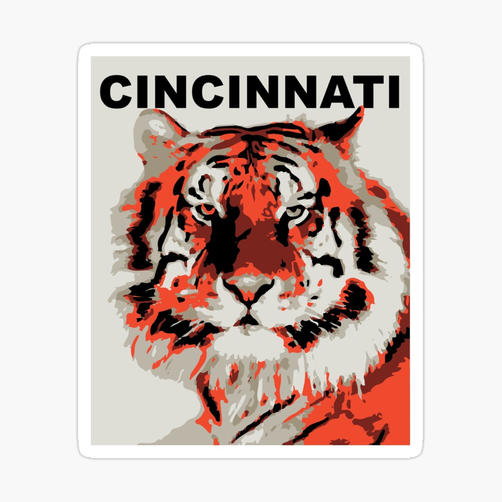 Go Cincinnati Bengals! Photographic Print for Sale by E-Mess