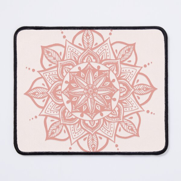 Item preview, Peachy bohemian mandala designed and sold by bohoDecor.