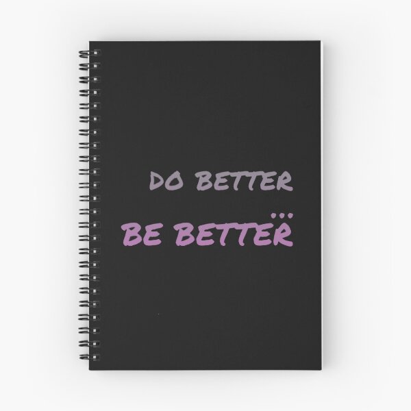 Item preview, DO BETTER...BE BETTER - PURPLE designed and sold by LilysDen.