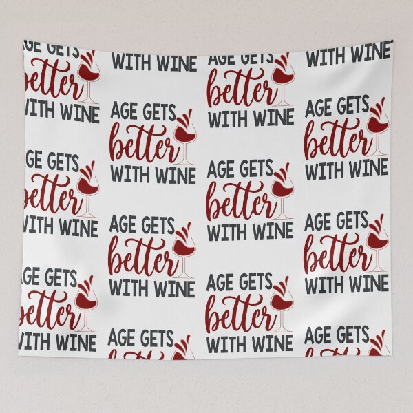 Item preview, Age Get Better With Wine designed and sold by FOX1999-Design.