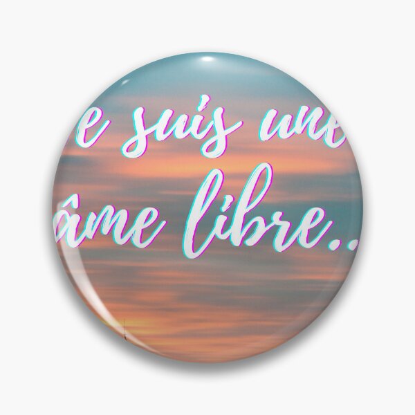 Item preview, I am a free soul - popular french quotes theme gifts  designed and sold by RebelliousRosee.