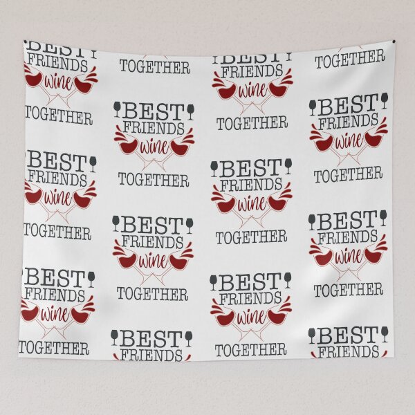 Item preview, Best Friends Wine Together designed and sold by FOX1999-Design.
