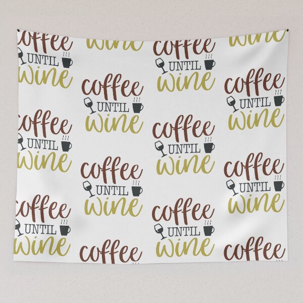Item preview, Coffee Until Wine designed and sold by FOX1999-Design.