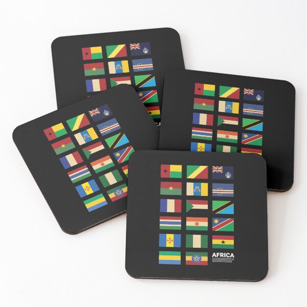 Item preview, Africa Country Flags Set designed and sold by KewaleeTee.