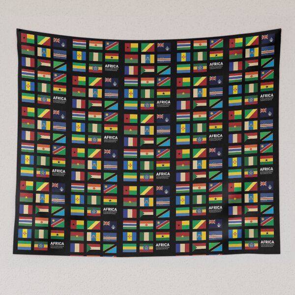 Item preview, Africa Country Flags Set designed and sold by KewaleeTee.
