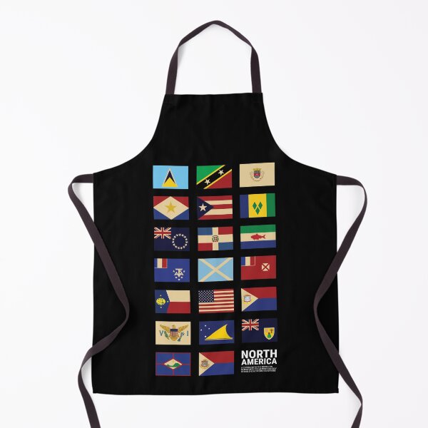 Item preview, North America Country Flags Set designed and sold by KewaleeTee.