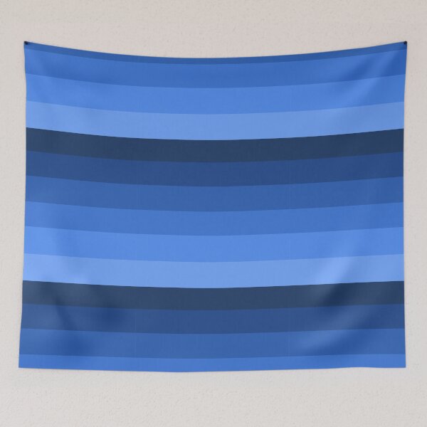 Item preview, Ocean blue strips designed and sold by Letter & Petal.