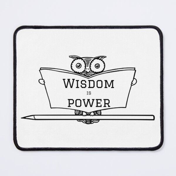 Item preview, Wisdom is power - Successful life designed and sold by DigitalArtTrend.