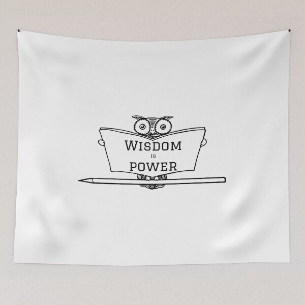 Item preview, Wisdom is power - Successful life designed and sold by DigitalArtTrend.