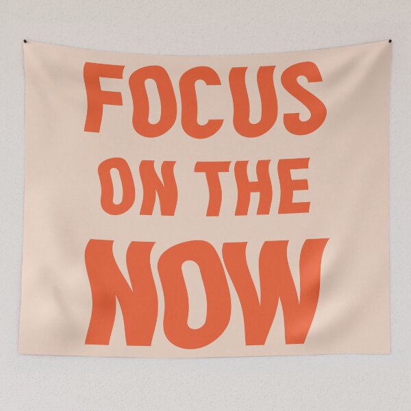 Item preview, Focus on the now - mindset quotes designed and sold by MaiZephyr.
