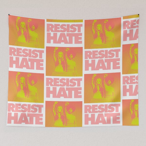 Item preview, Resist Hate - Gloria Steinem and Dorothy PItman Hughes designed and sold by colombeat.