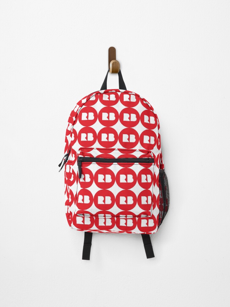 Thumbnail 1 of 3, Backpack, Brandmark (red) designed and sold by RBMerchStore.