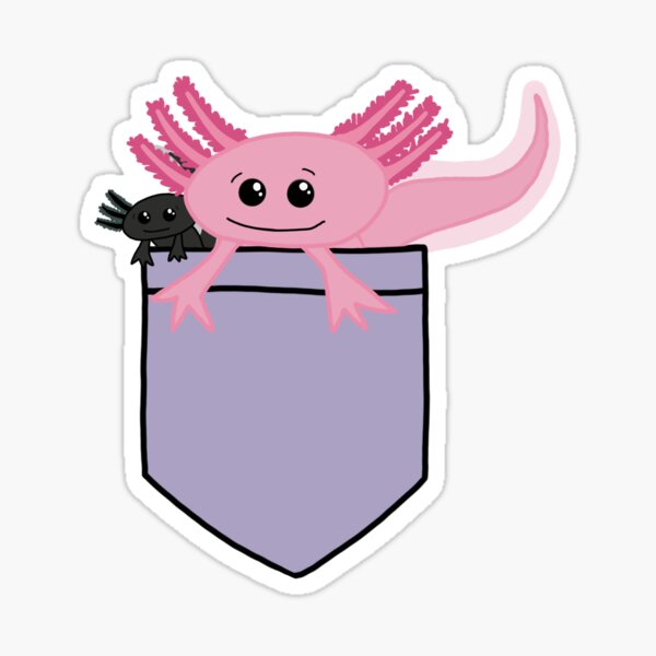 A Lotl Friends In My Pocket Sticker