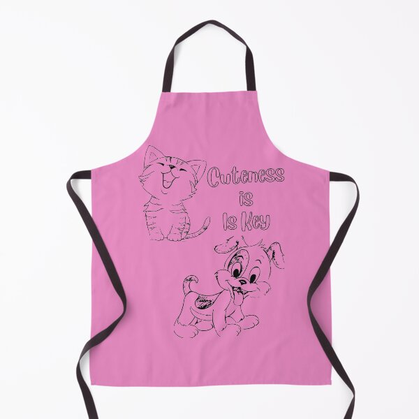 Item preview, Copy of Cuteness is key dog and cat black and pink design designed and sold by Cora Gregory.