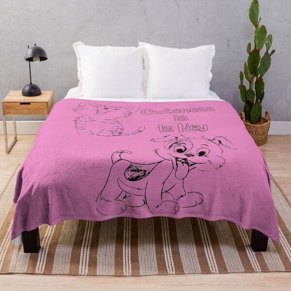 Item preview, Copy of Cuteness is key dog and cat black and pink design designed and sold by Cora Gregory.